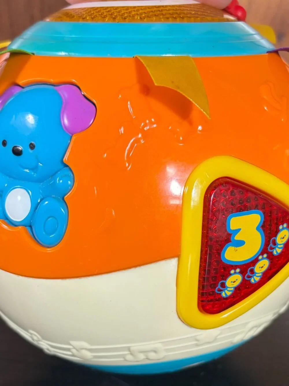 VTech Move & Crawl Ball Interactive Electronic Learning Toy Motorized Rolling